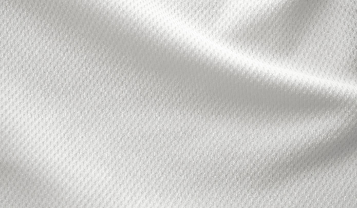 Textilstoff in weiß