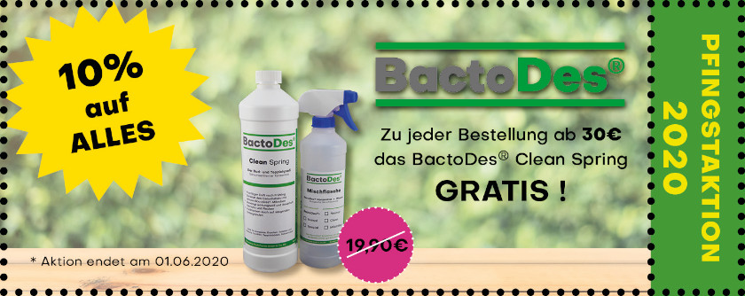Banner zur Profichemie.com Pfingstaktion Aktionsbanner