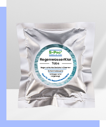 Produktbild des S-Pro® Regenwasserklar Tab