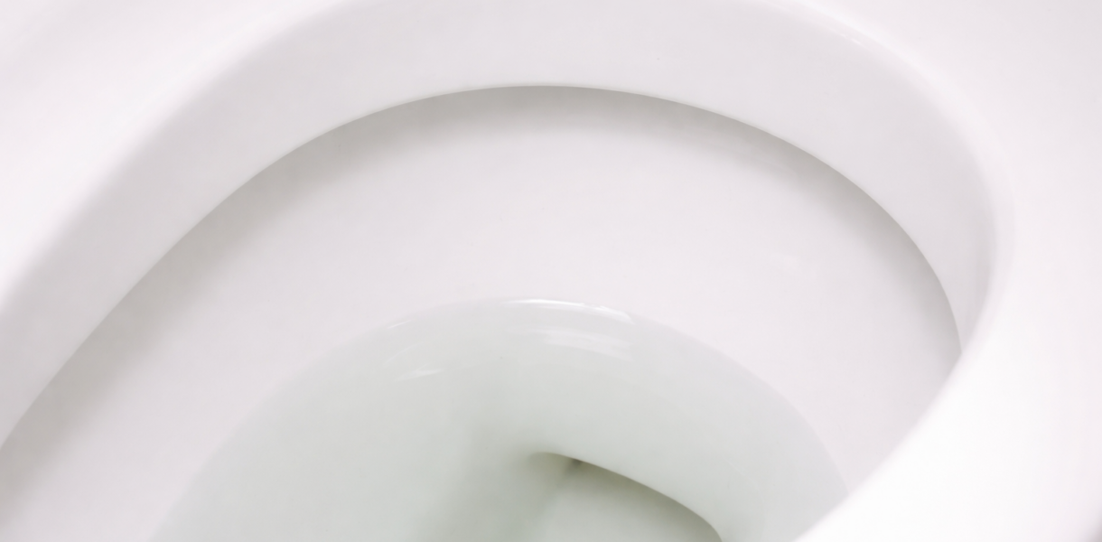Sauberes WC ohne Urinstein