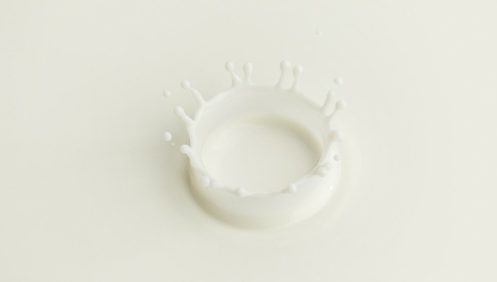 Milchtropfen