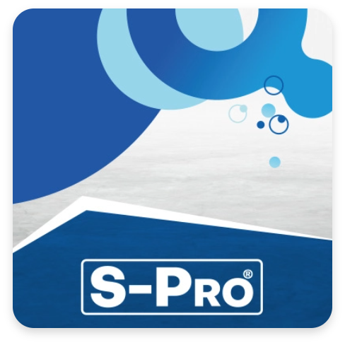 S-Pro Logo in blau