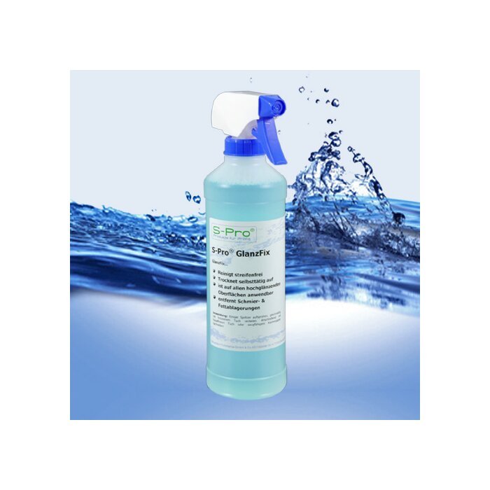 S-Pro GlanzFix Glas & Fensterreiniger 500ml