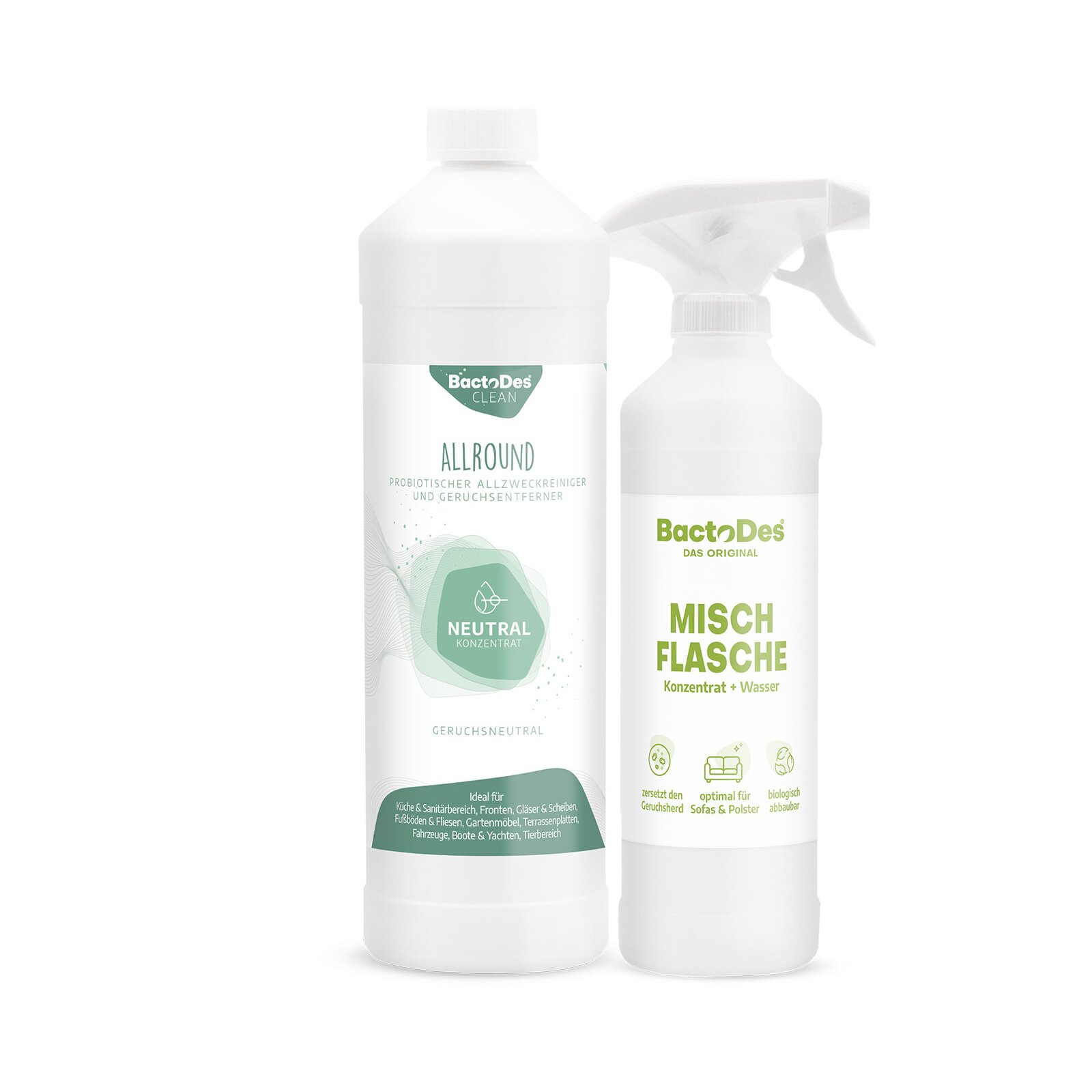 BactoDes Clean der Reiniger mit Geruchsvernichter-Komponente, 19,90