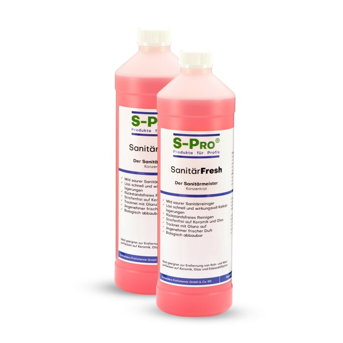 S-Pro SanitärFresh 2x1Liter Set