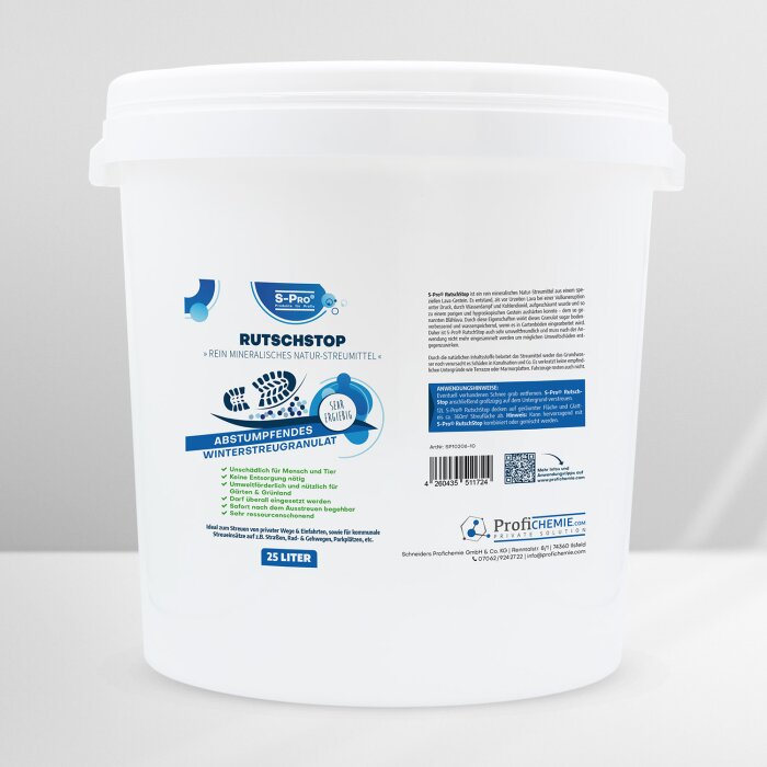 S-Pro® RutschStop Winterstreugranulat Eimer 25 Liter