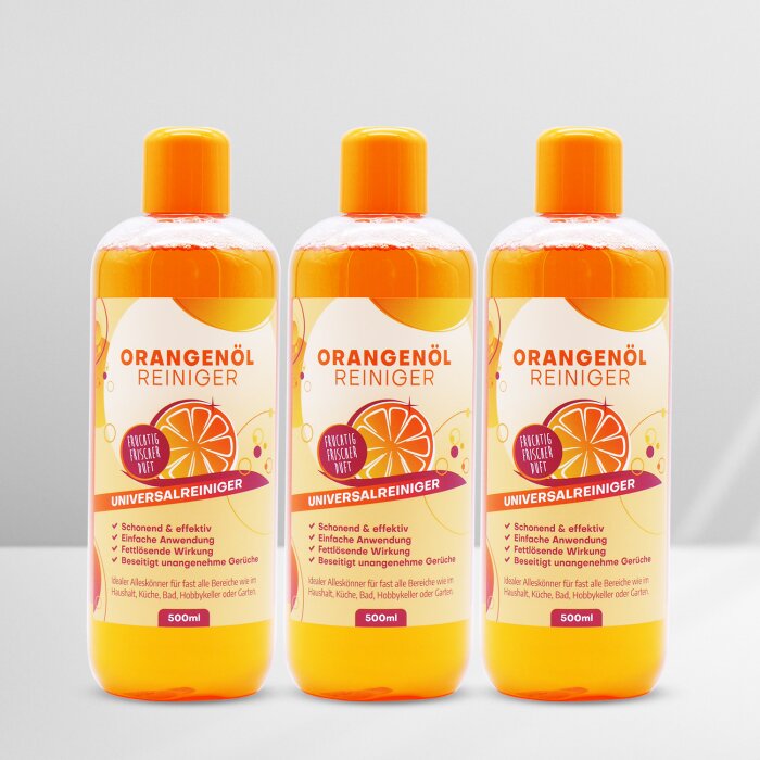 S-Pro® Orangenölreiniger Konzentrat 3 x 500ml Flasche