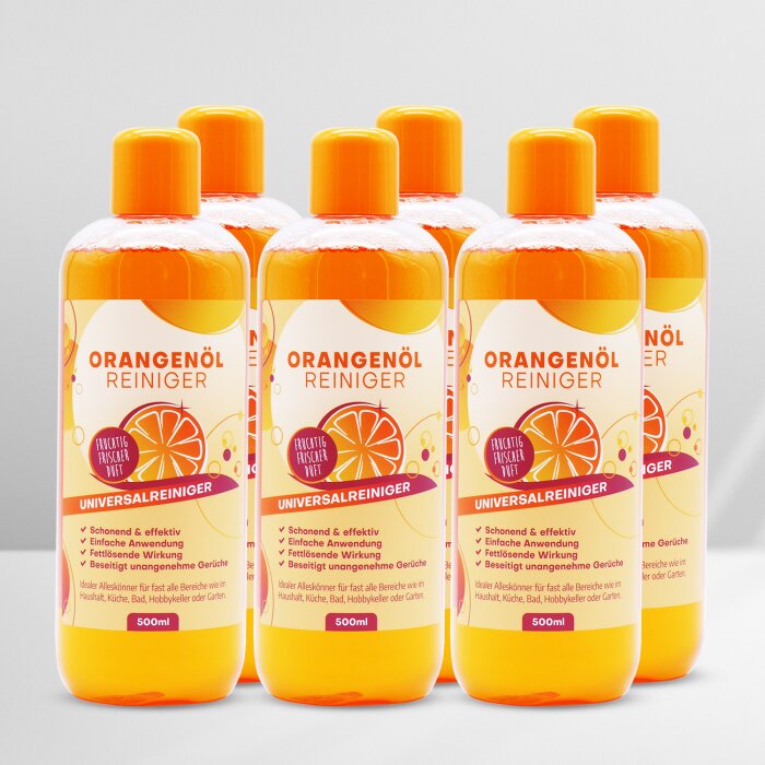 S-Pro® Orangenölreiniger Konzentrat 6 x 500ml Flasche
