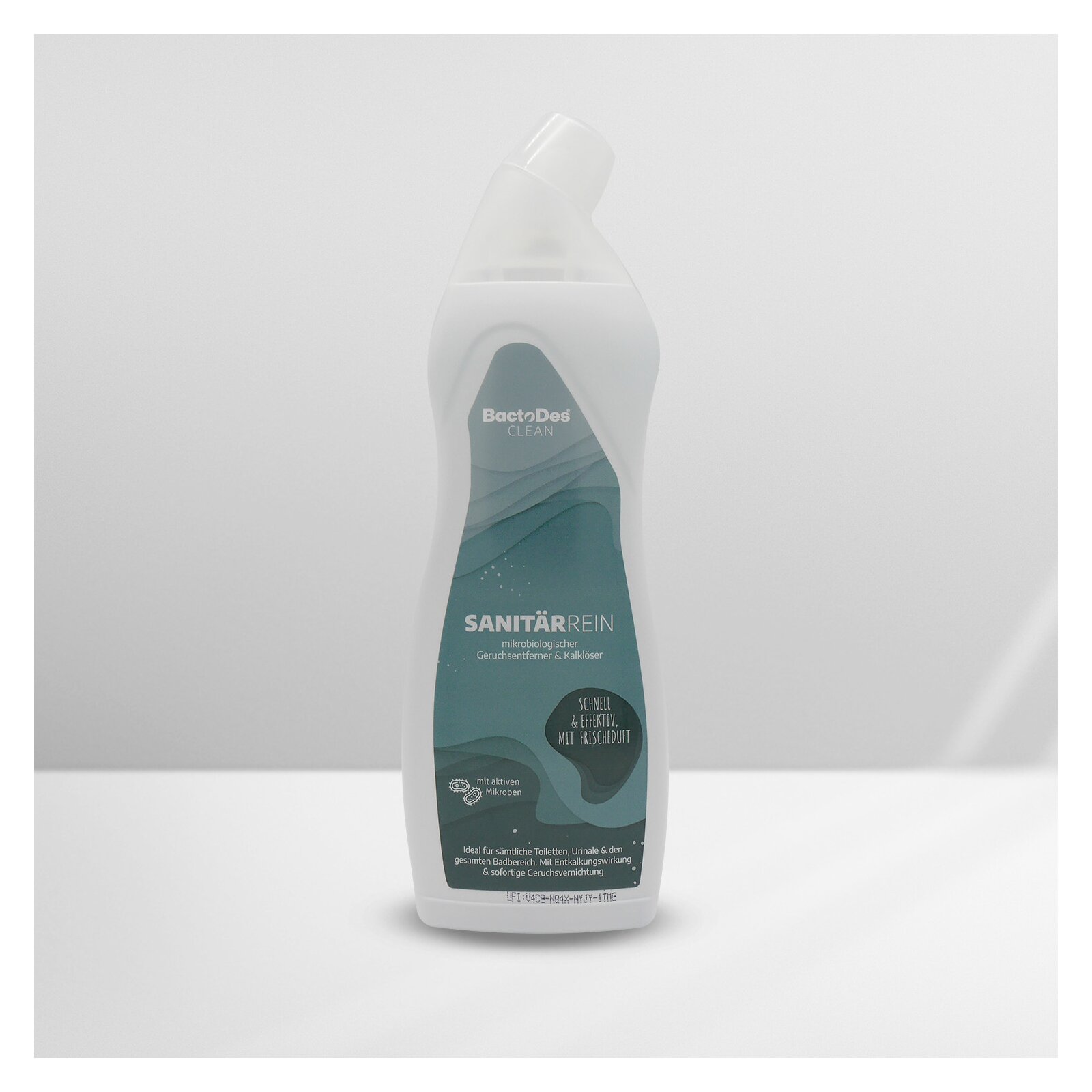 4260435512547 - BactoDes® SanitärRein - Mikrobiologischer Sanitärreiniger und Geruchsentferner