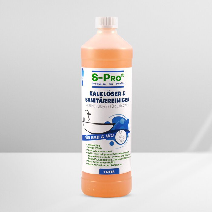 S-Pro Kalklöser und Sanitärreiniger 1Liter