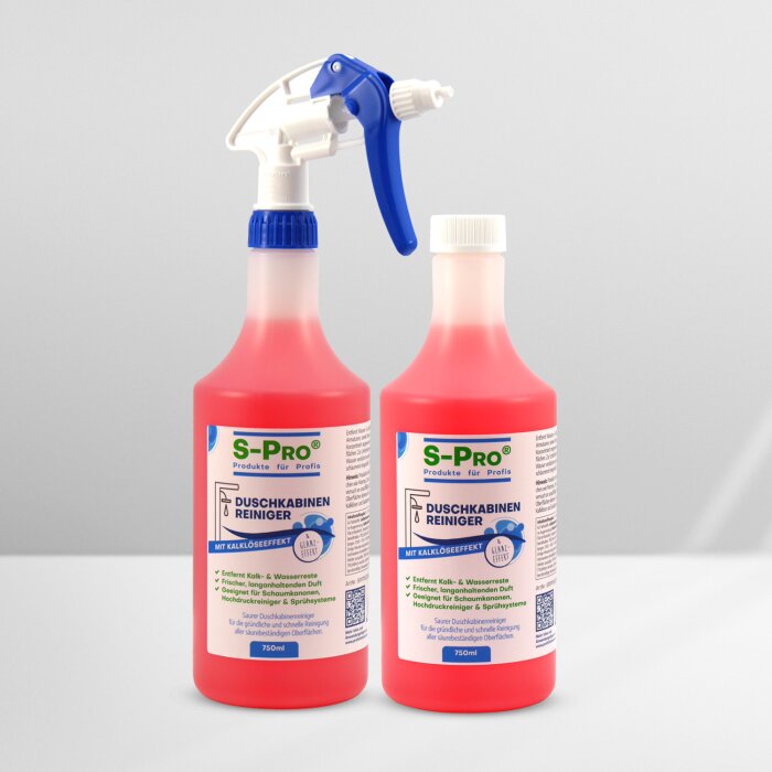S-Pro® Duschkabinenreiniger 2x 750 ml
