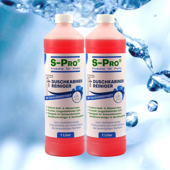 S-Pro® Duschkabinenreiniger 2 Liter