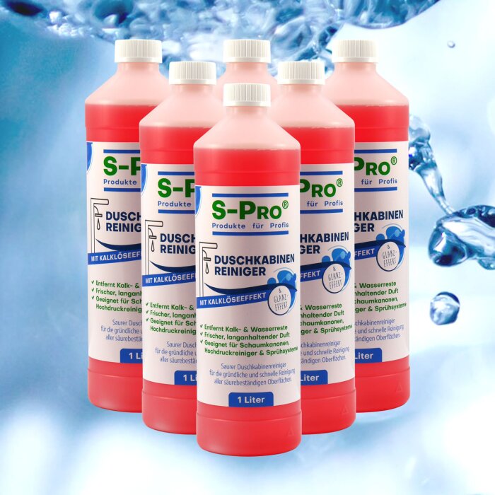 S-Pro® Duschkabinenreiniger 6 Liter