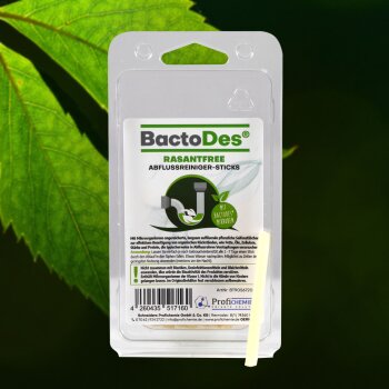BactoDes® RasantFree Abflussreiniger-STICKS 1 Pack...