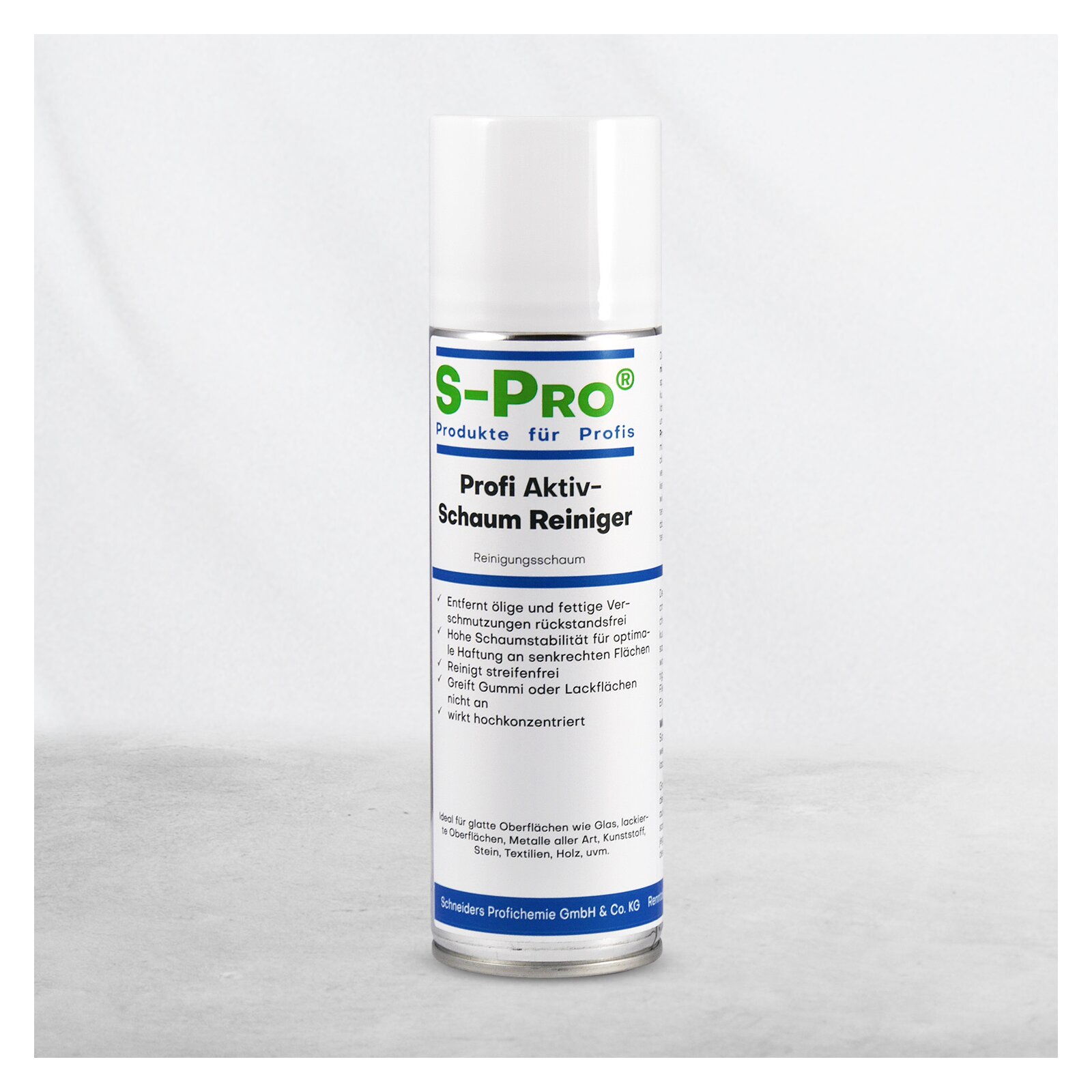 Fenster günstig Kaufen-S-Pro® Profi AktivSchaum-Reiniger. S-Pro® Profi AktivSchaum-Reiniger <![CDATA[S-Pro® Profi AktivSchaum-Reiniger...... Sorgt für spiegelnden Glanz auf allen Flächen: Fenster, Spiegel, Kacheln, Autoinnenraum, Glas, Bildschirme, Kunststofffläch