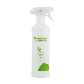 BactoDes® Green Leerflasche - GreenPE 500ml bedruckt