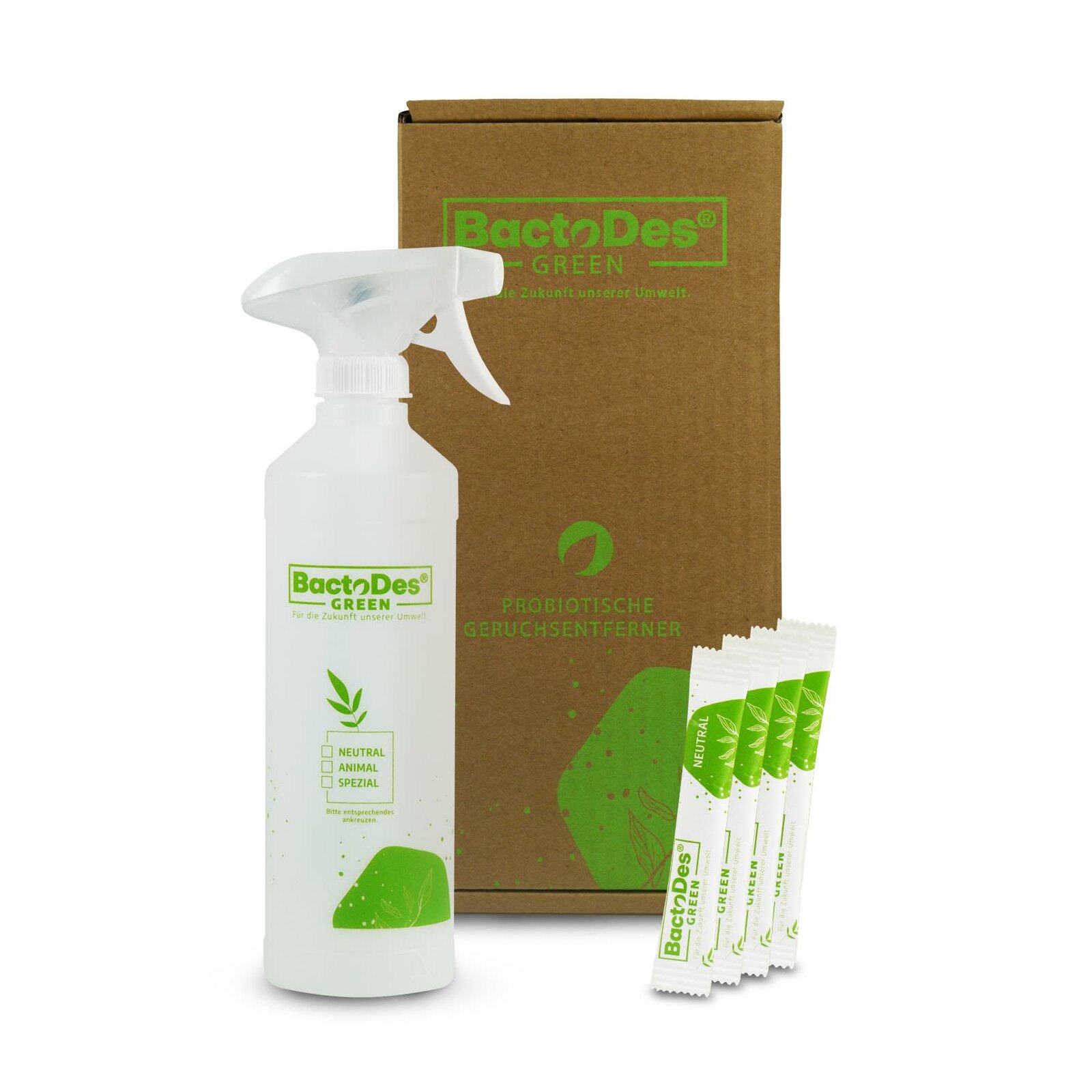 4260435517573 - BactoDes® Green NeutralStick Geruchsentferner