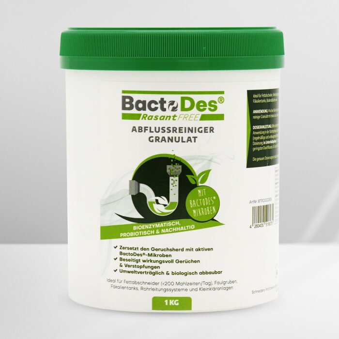 BactoDes® RasantFree Granulat - Abflussreiniger u. Bioaktivator