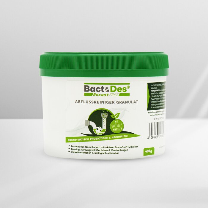 BactoDes RasantFree Abflussreiniger Granulat 400g