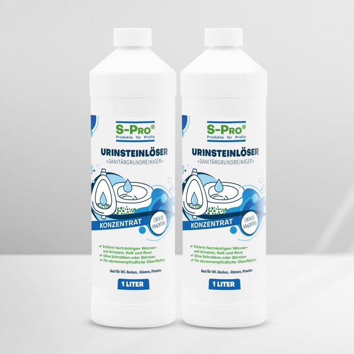 S-Pro® Urinsteinlöser 2 x 1L Flasche