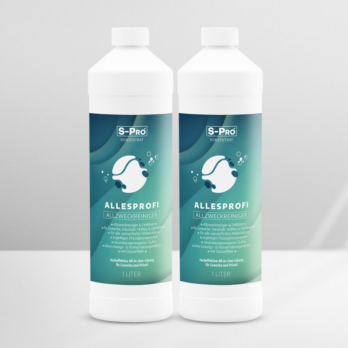 S-Pro AllesProfi Allzweckreiniger Konzentrat 2 x 1 Liter
