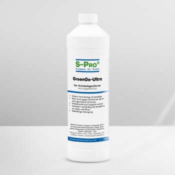 S-Pro® GreenGo Ultra gegen Moos und Grünbeläge