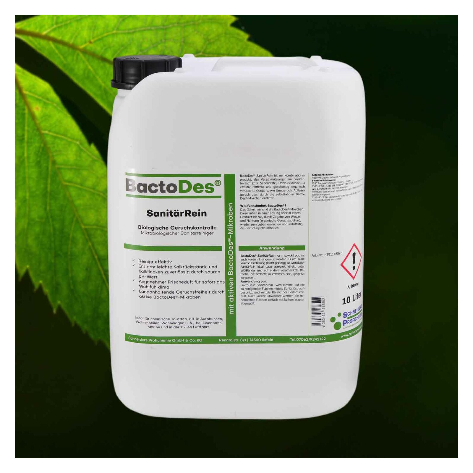 Liter 10 günstig Kaufen-BactoDes® SanitärRein - Mikrobiologischer Sanitärreiniger und Geruchsentferner 10 Liter Kanister 1 Kanister. BactoDes® SanitärRein - Mikrobiologischer Sanitärreiniger und Geruchsentferner 10 Liter Kanister 1 Kanister . 
