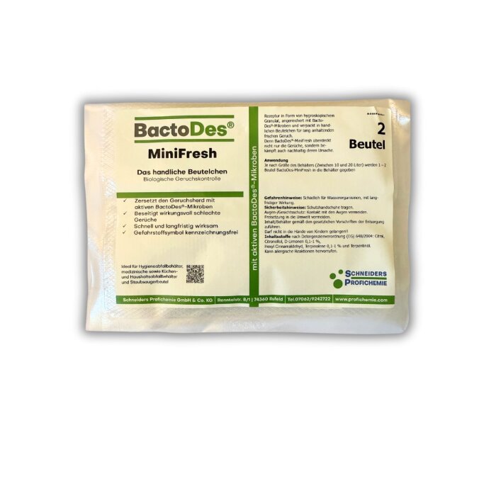 BactoDes-MiniFresh Geruchsneutralisierer-Säckchen 2 Stück