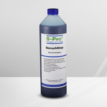 Etikett S-Pro®-GeruchStop 1L.