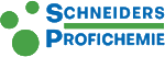 Schneiders Profichemie Logo in grün und blau